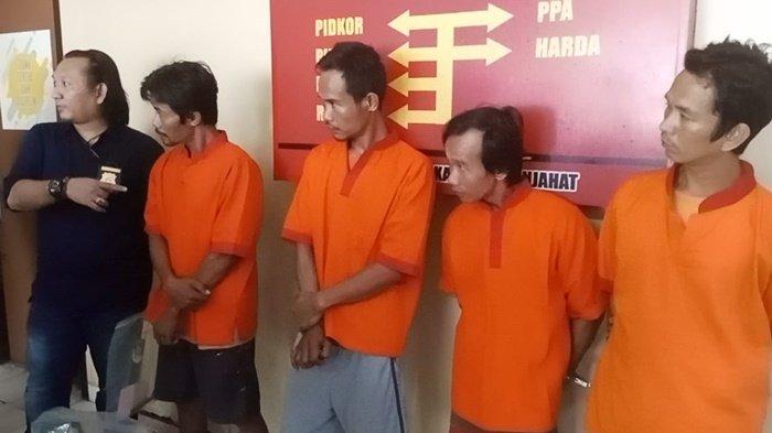 Sebulan 4 Kali Beraksi, Komplotan Kasus Pencurian Rumah Kosong Dicomot Polisi
