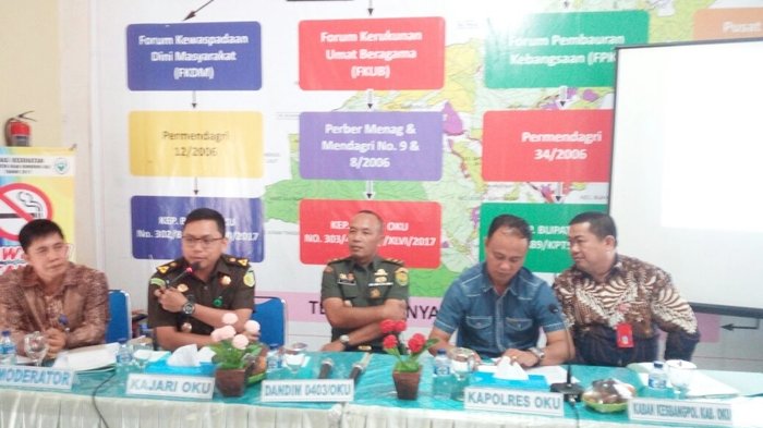 Kesbangpol OKU Gelar Pembinaan Terhadap 124 Ormas dan LSM
