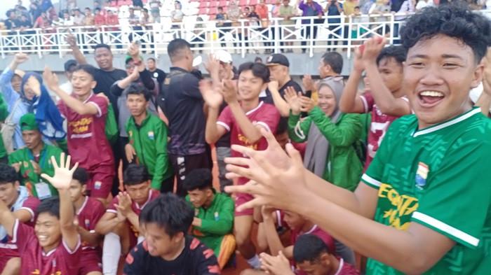 Palembang Amankan Emas di Partai Final Sepak Bola Porprov XV Sumsel