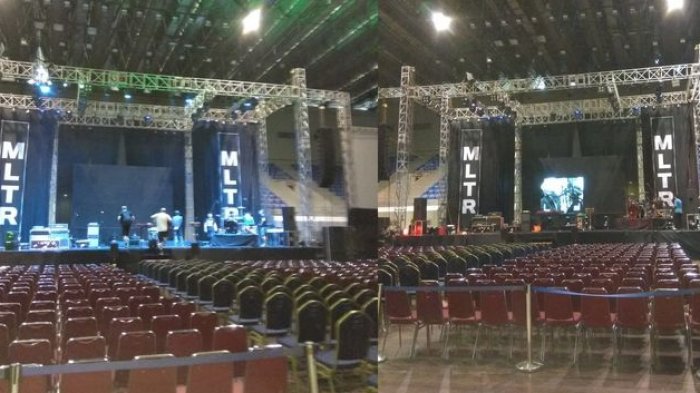 Ini Persiapan Terakhir Konser MLTR di PSCC. Penonton Diingatkan untuk Segera Tukar Tiket