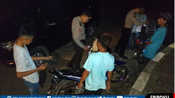 Antisipasi Gangguan Kamtibmas, Patroli Sat Sabhara Polres Banyuasin Lakukan Patroli di Titik Rawan