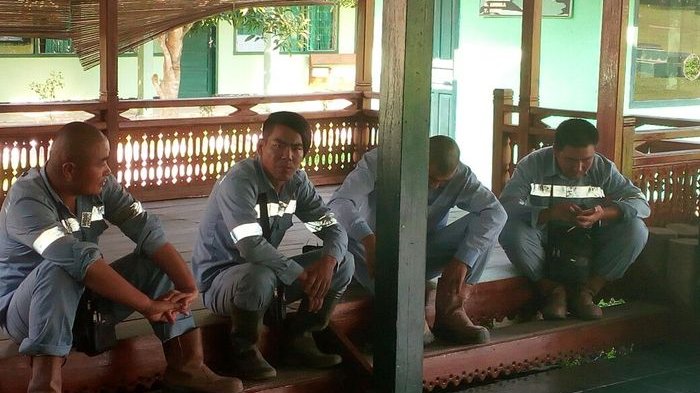 Enam Pekerja China Digaruk dari Lokasi Pekerjaan Jalan Tol Kayuagung