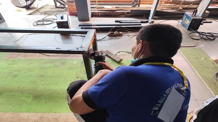 Bangun Kemandirian, Lapas Sekayu Gelar Pelatihan Pengelasan bagi Warga Binaan