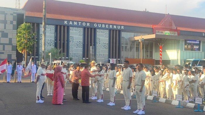 382 Atlet dan Pelatih Resmi Dilepas Menuju PON, Pj Gubernur Sumsel Janjikan Raih Emas Rp 500 Juta