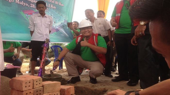 Kecamatan Lalan Muba Bakal Terang Benderang, PLTMG 20 MW Mulai Dibangun