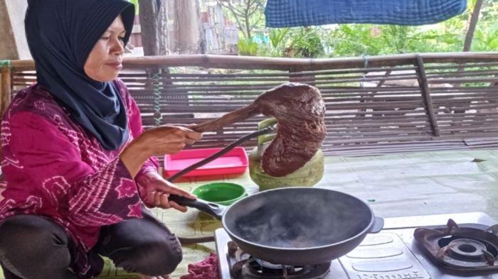 Cara Membuat Dodol Khas Tanjung Sejaro Ogan Ilir Kecamatan Indralaya Provinsi Sumatera Selatan