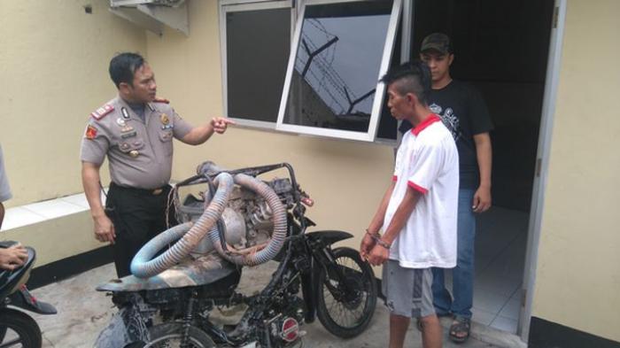 Mau Ambil Mesin Curian, Nuril Ditangkap Polisi