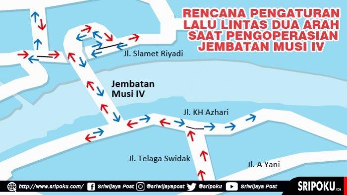 Jembatan Musi IV Uji Coba Dua Hari, Catat Tanggal dan Rekayasa Lalulintasnya Agar tak Terjebak Macet