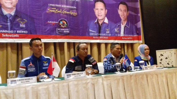 Partai Demokrat Sumsel Gelar Muscab Serentak Dua Gelombang