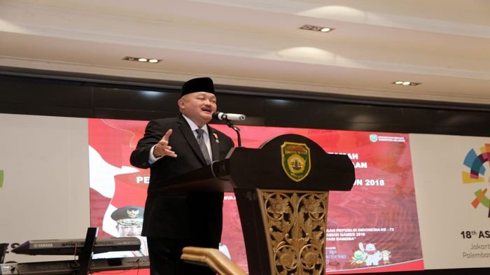 Gubernur Sumatera Selatan Gelar Resepsi Kenegaraan dengan Para Pejuang