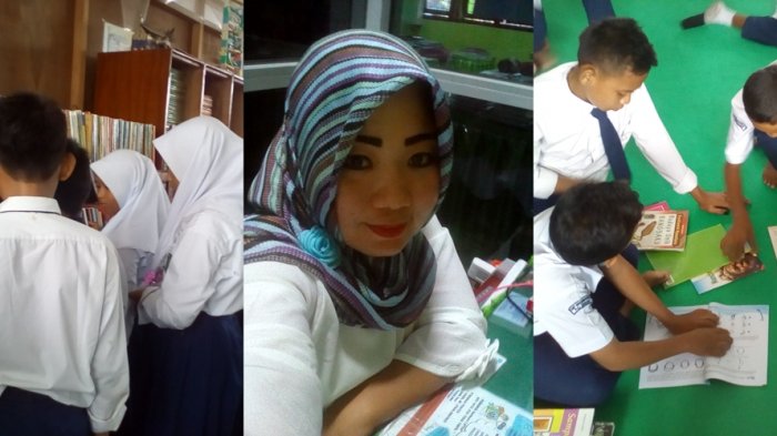 Bahagia Melihat Antusias Anak Didik Membaca Buku di Perpustakaan