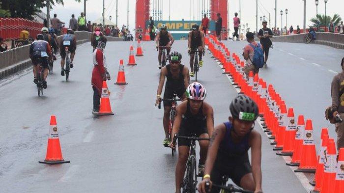 23 Februari 2020 Jembatan Ampera Tutup 3 Jam, Ada Kegiatan Triathlon
