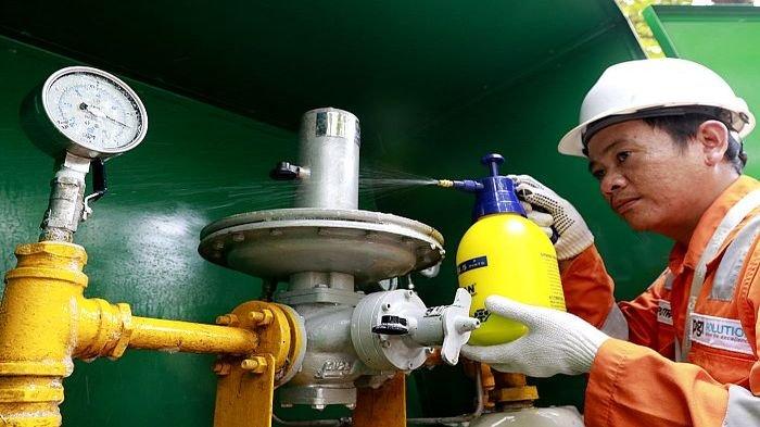 Jaringan Gas di Seberang Ilir