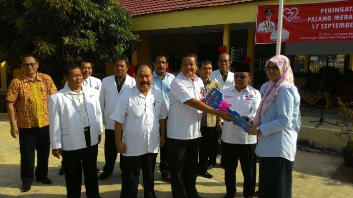 'Mari kita dukung kegiatan PMI dan jangan takut untuk mendonorkan darah'