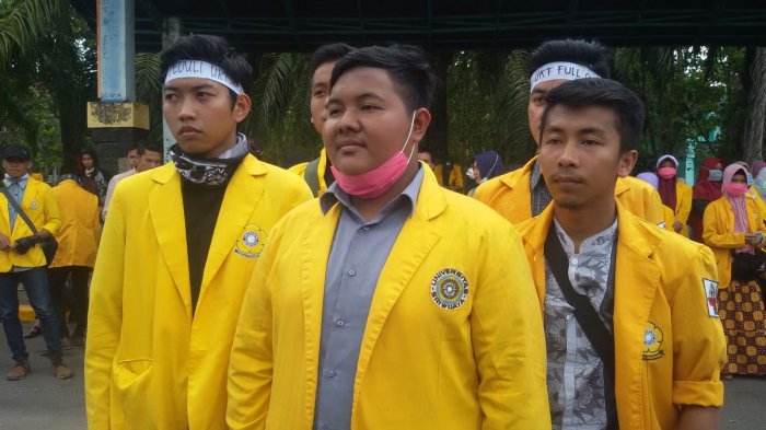 Soal Pecahnya Kaca, Presiden Mahasiswa : 'Yang dituduhkan itu tidaklah benar, itu merupakan fitnah'