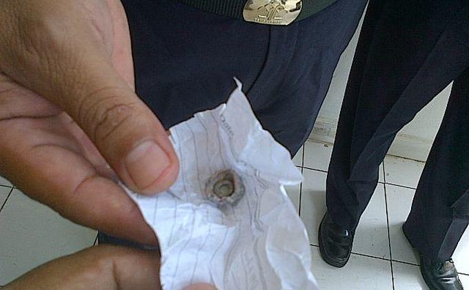 Enam Proyektil Peluru Ditemukan