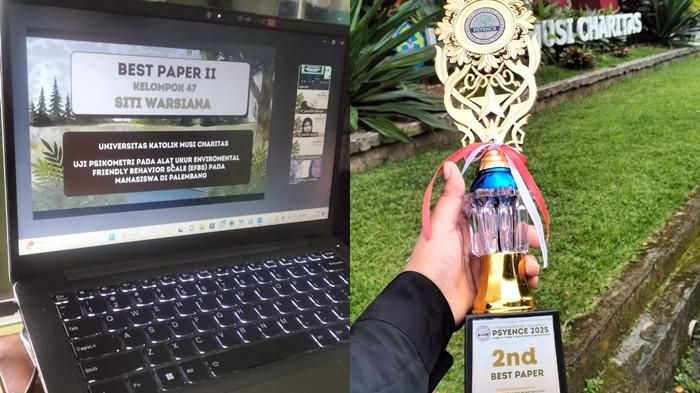 PSYENCE 2025 - Penelitian EFBS mahasiswa Psikologi UKMC dinilai berkontribusi penting dalam psikologi lingkungan dan isu keberlanjutan.