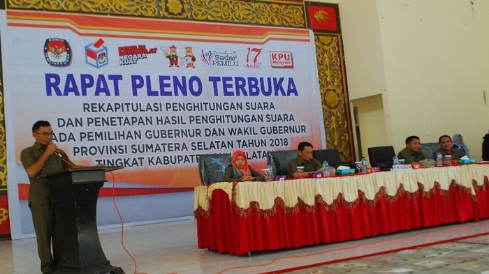 KPUD Ucapkan Terimakasih kepada Semua Pihak atas Kondusifnya Pelaksanaan Pilkada 2018