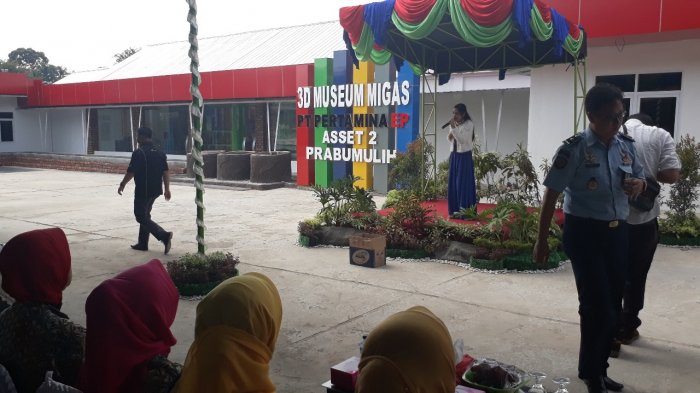 Rara Banjir Saweran Saat Tampil di Soft Opening 3D Museum Migas Pertamina, Ini Fotonya!