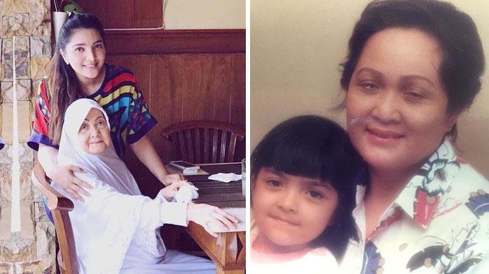 Jelang Ramadan, Ashanty Ziarah ke Makam Almarhumah Ibunya