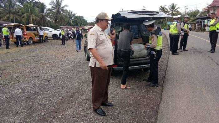 Kendaraan Dinas di Empat Lawang Terjaring Razia, Terungkap Belum Bayar Pajak, Akhirnya Ditilang