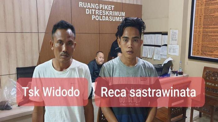 Ayah & Anak Pelaku Pembunuhan Bripka Adhi Anggota Polsek Bantar Gerbang Dilimpahkan ke Polda Sumsel