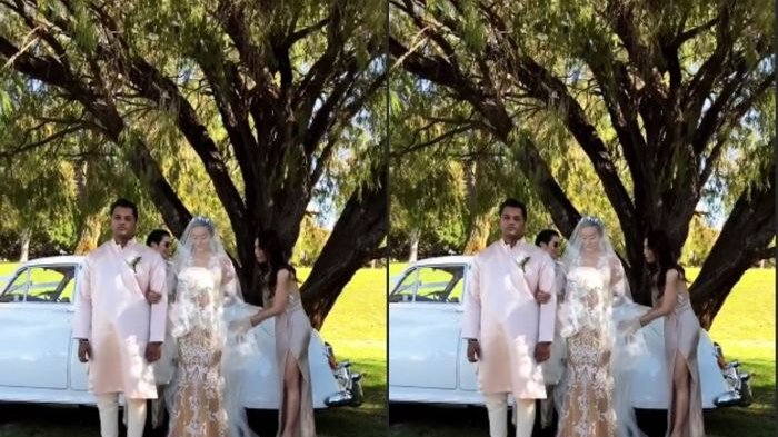 Resmi Menikah dengan Greg Nwokolo, Penampilan Kimmy Jayanti Di Hari Bahagianya Bikin Pangling