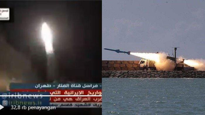 DENTUMAN Keras dan BOLA Api Hiasi Langit Kota, Warga Arab Saudi Panik Dihujani Rudal