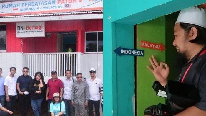 Ruang Tamu di Indonesia, Dapur Berada di Malaysia, Begini Kondisi Rumah Berada di Dua Negara!