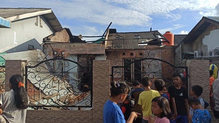 Satu Motor Terbakar Saat Kebakaran di Jalan Gotong Royong 3 Sako Palembang Kemarin, Feri Syok