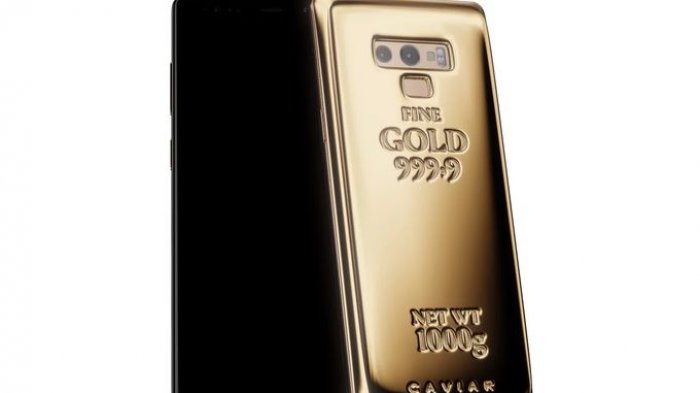 Berpunggung Emas Murni 1 Kilogram Samsung Galaxy Note 9 Dijual Rp 800 Jutaan