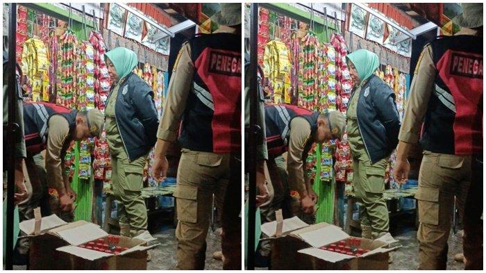 Jelang Tahun Baru, Satpol PP Damkar Lahat Gelar Razia, Ratusan Botol Minuman Keras Disita