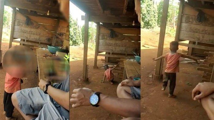 Video Anak Kecil Dicekoki Minuman Beralkohol atau Miras Berujung Viral, Bocah Mabuk & Jatuh ke Tanah