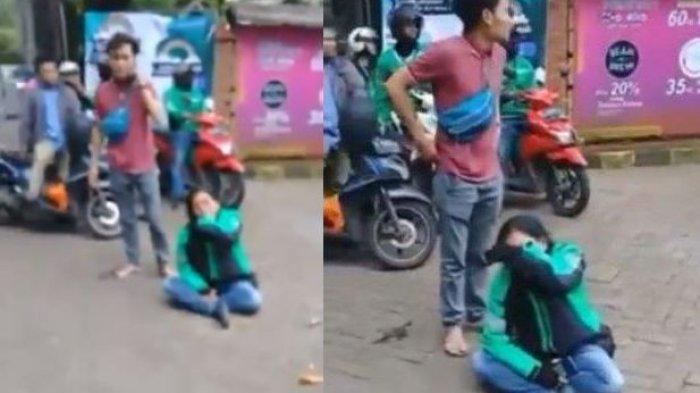 Video Driver Ojol Wanita Single Parent Menangis Histeris, Motornya Hilang Saat Ambil Order GrabFood