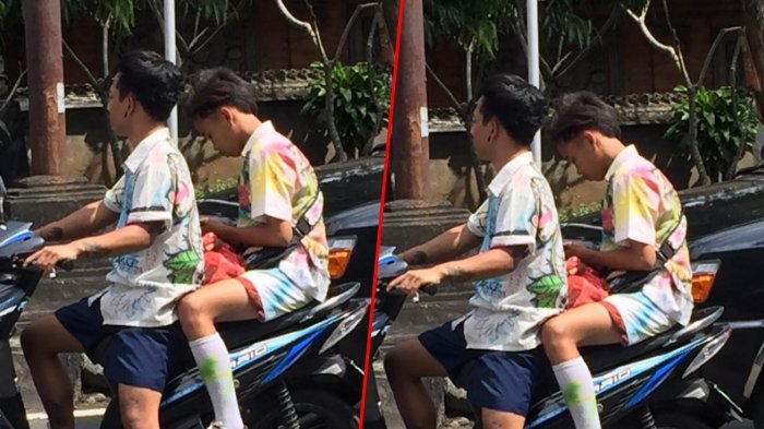 Fotonya Jadi Viral, Seragam SMP Penuh Coretan, Netizen Malah Fokus Lihat Ke Bagian Tubuhnya