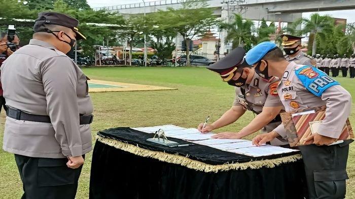 Sertijab di Polrestabes Palembang, Kapolsek IT II Kini Dijabat Kompol Yuliansyah