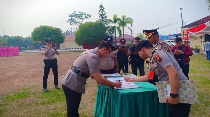 Kasat Reskrim dan 3 Kapolsek di Lingkungan Polres Banyuasin Dimutasi ke Ditreskrimsus Polda Sumsel