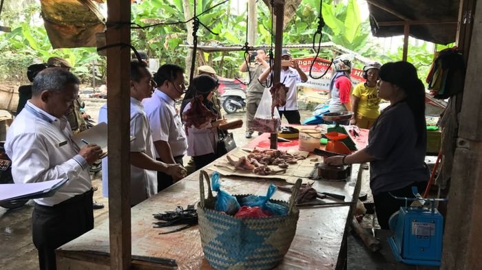 Harga Kebutuhan Pokok di Pasar Saka Selabung OKU Selatan Bergerak Naik