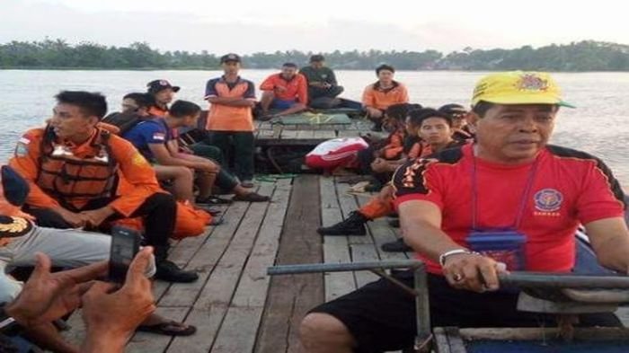 Tim Gabungan BPBD dan SAR Muaraenim Sisir Sungai Meriak Cari Jazad Togar
