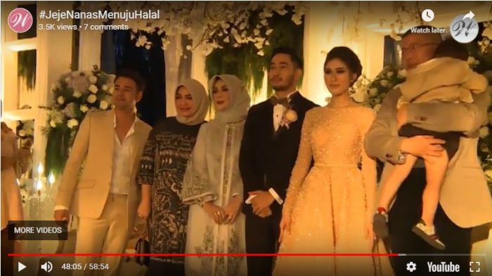 Dikabarkan Renggang, Mertua Raffi Ahmad Bawa Suami Baru Hadiri Resepsi Syahnaz dan Jeje