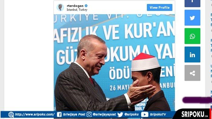 Kisah Pemuda Asal NTB yang Juara MTQ di Turki, Langsung dapat Ucapan Selamat dari Presiden Erdogan