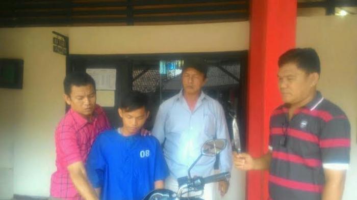 Tersangka Penodong Ini Selamat karena Ada Polisi Lewat