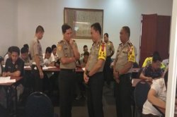 39 Anggota Polres Muaraenim Mengikuti Tes untuk Menjadi Walpri