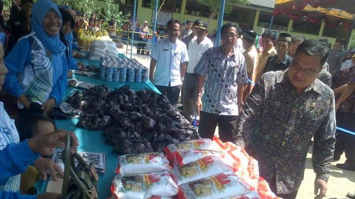 9,2 Ton Bahan Pokok di Pasar Murah Ludes Diserbu Masyarakat