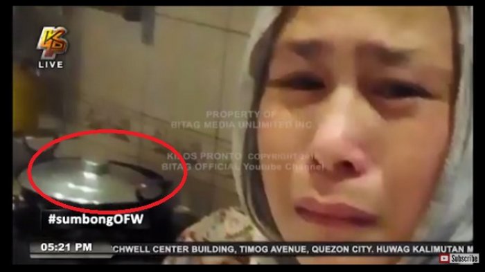 Miris! TKI Wanita Ini Terpaksa Sarapan Gituan Setiap Hari, Bahkan Ketika Bekerja Pakaiannya