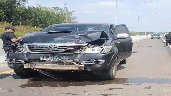 Kasatlantas Polres Prabumulih Pastikan tak Ada Korban Jiwa Kecelakaan di Tol Indralaya-Prabumulih