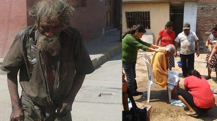 Lihat Hasilnya Jika Gelandangan Dipermak, Luar Biasa Ganteng