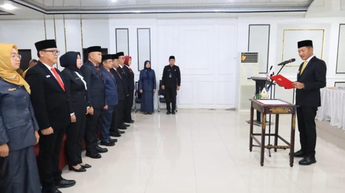 Daftar Lengkap Pejabat yang Dilantik Bupati PALI, Termasuk 5 Kepala OPD Definitif