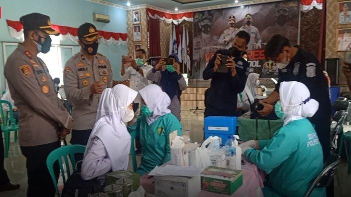 Vaksinasi Goes to School, Demi Terwujudnya Sekolah Tatap Muka di Kabupaten Ogan Komering Ilir