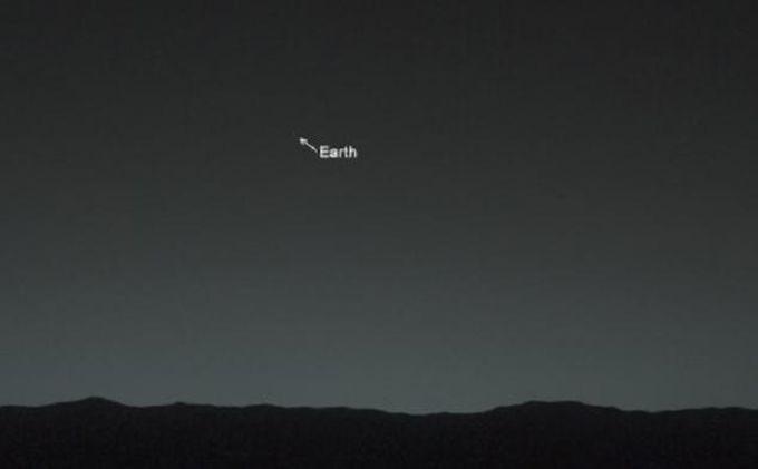 Ini Dia Wajah Bumi Kita bila Dilihat dari Mars